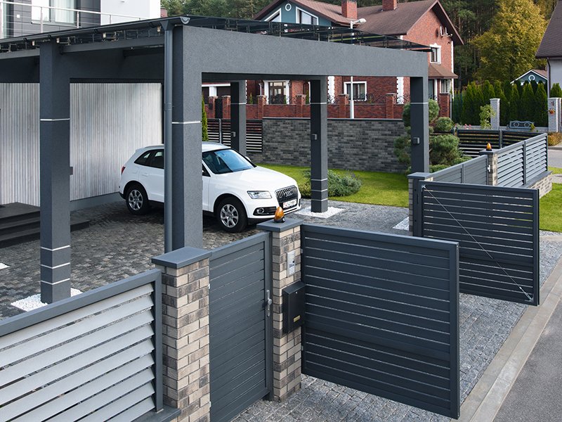 Ворота для гаража: механизмы, материал и цены | SKOGGY